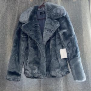 Brand new faux fur jacket.